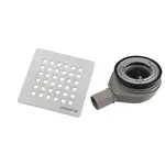 Polysan Flexia vaničkový sifón 90 mm krytka nerez 17731