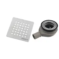 Polysan Flexia vaničkový sifón 90 mm krytka nerez 17731