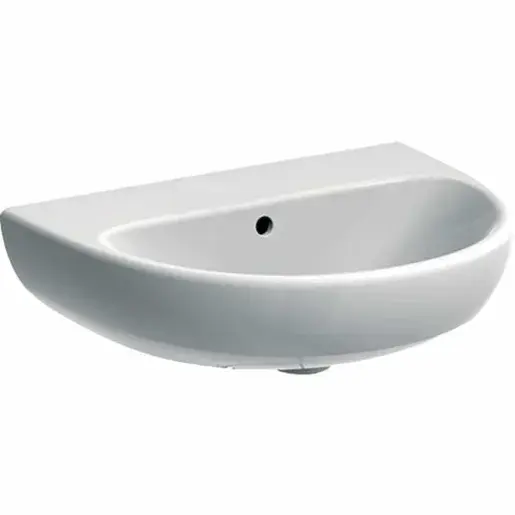 Geberit Selnova umývadlo 55x44 cm otvor pre batériu uprostred 500.304.01.7