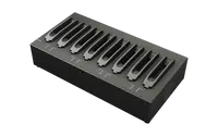 Getac GCECEQ 8-Slot Battery Charger, EU