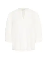 Kaffe Blúzka  prírodná biela