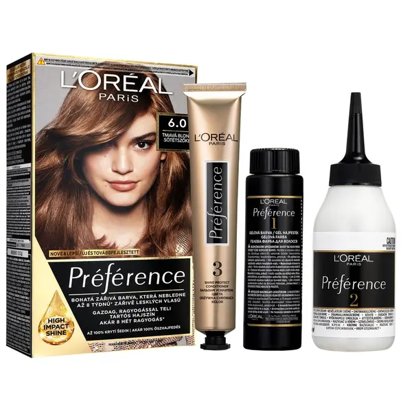 Loréal Paris Preference 6.0 tmavá blond