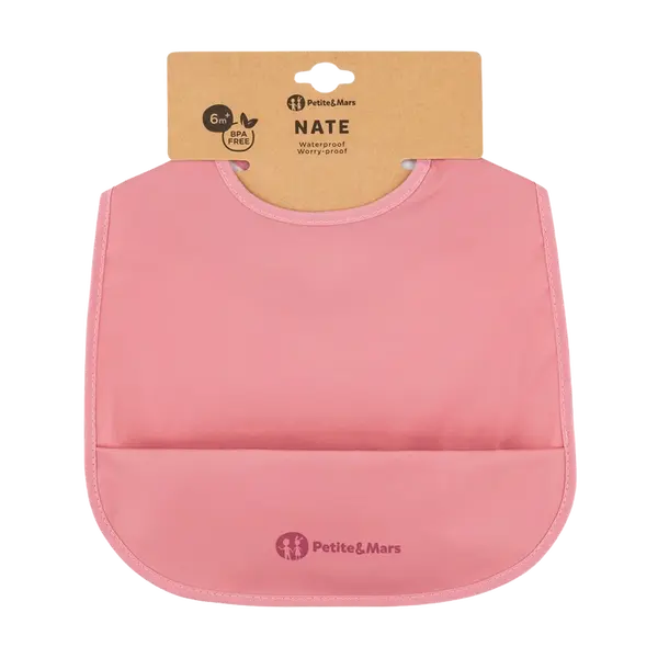 PETITE&MARS Bryndák PU Nate Dusty Rose 6m+
