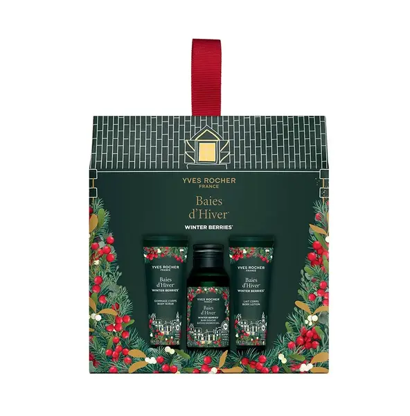 Yves Rocher Dárková sada zimní plody 3 ks