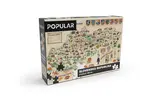 Puzzle - mapa Slovenska - 160 ks