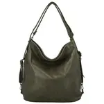 Dámsky kabelko/batoh tmavo zelený - Paolo bags Vasilia