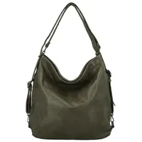 Dámsky kabelko/batoh tmavo zelený - Paolo bags Vasilia