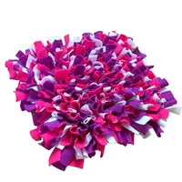 Čmuchacíkoberečky.cz® Čmuchací kobereček extra hustý FIALOVO-RŮŽOVO-BÍLÝ 1248/45X