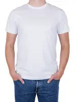 JEANS-SHOP PÁNSKÉ A DÁMSKÉ TRIČKO JEANS SHOP STŘIH UNISEX Bílá Velikost: XXL