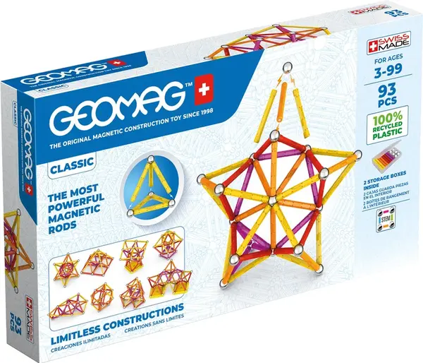 Geomag Classic magnetická stavebnice 93 dílků