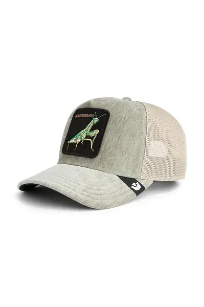 Kšiltovka Goorin Bros Iced Mantis šedá barva, 101-2237