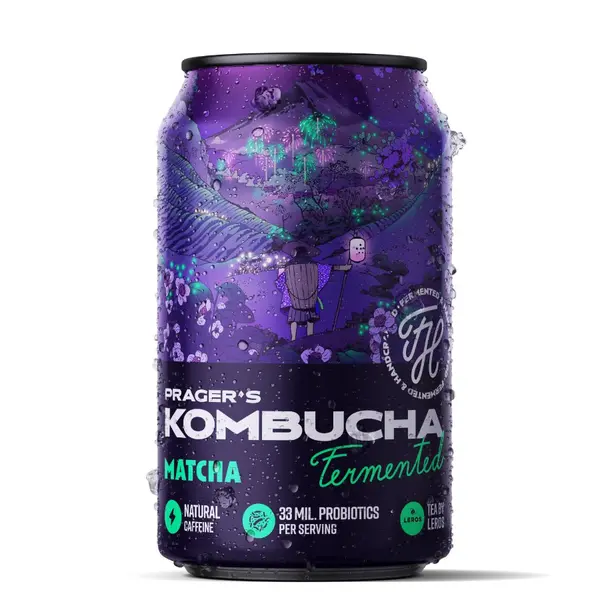 Pragers Kombucha Matcha 330 ml