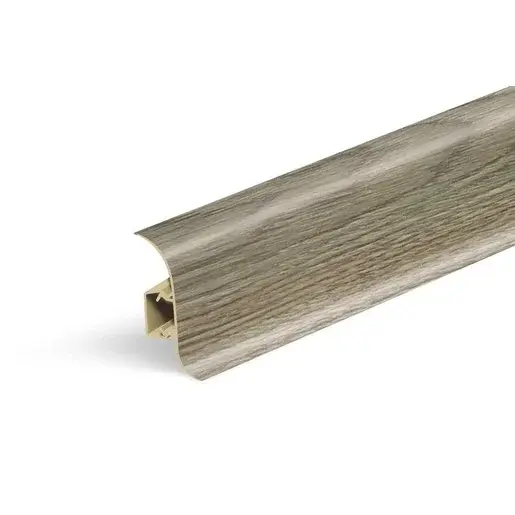 Lišta soklová Naturel dub Victoria , PVC dĺžka 250 cm, výška hrany 56 mm, NATNGF067