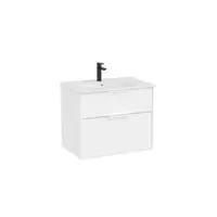 Roca Optica kúpeľňová skrinka s umývadlom 59x58x45,5 cm biela matná mat OPT602ZBM