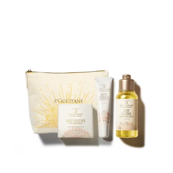 Sada za speciální cenu  - Trio Nuit Festive s taštičkou