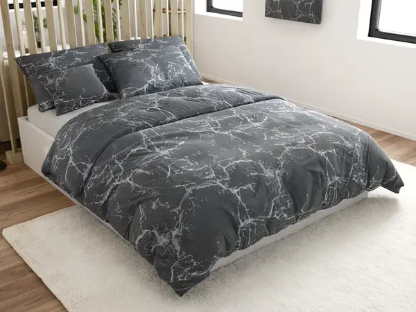 Bavlnené obliečky Tempesta sivá