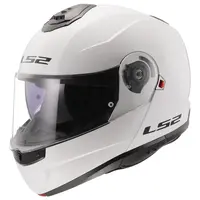 Výklopná přilba LS2 FF908 Strobe II Gloss White XL (61-62)