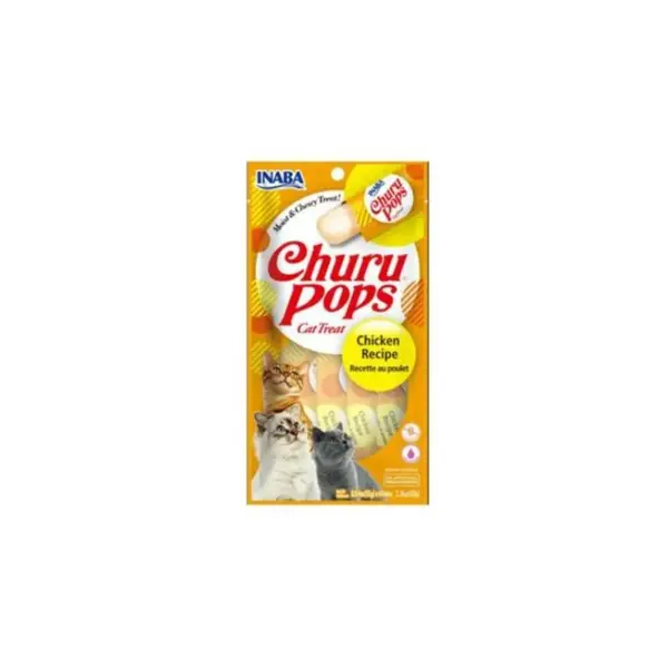 Churu Cat Pops Chicken 4x15g | Pamlsky pro kočky