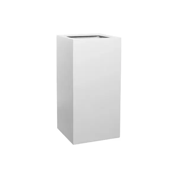 Květináč Bouvy, barva matná bílá, více velikostí - PotteryPots Velikost: L - v. 80 cm