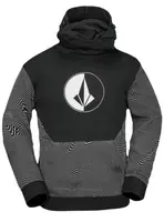 Volcom pánská mikina Hydro Riding Black Print | Černá | Velikost S