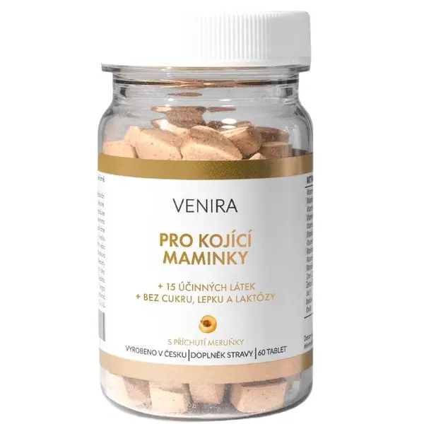 Venira Vitamíny pro kojící ženy 60 kapslí meruňka