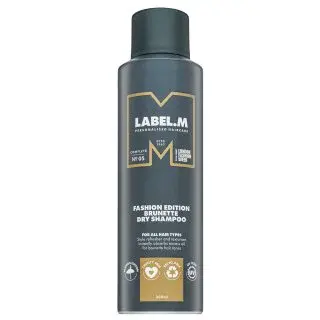Label.M Fashion Edition Brunette Dry Shampoo suchý šampon pro hnědé vlasy 200 ml
