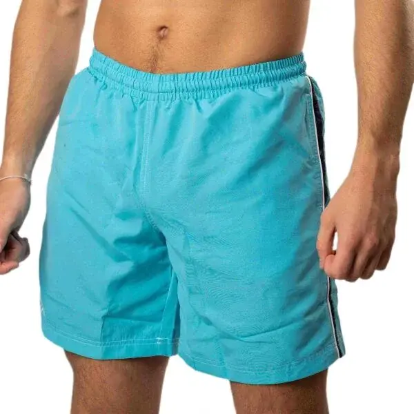 Kappa LOGO BALICRI Pánské plavecké šortky, světle modrá, velikost