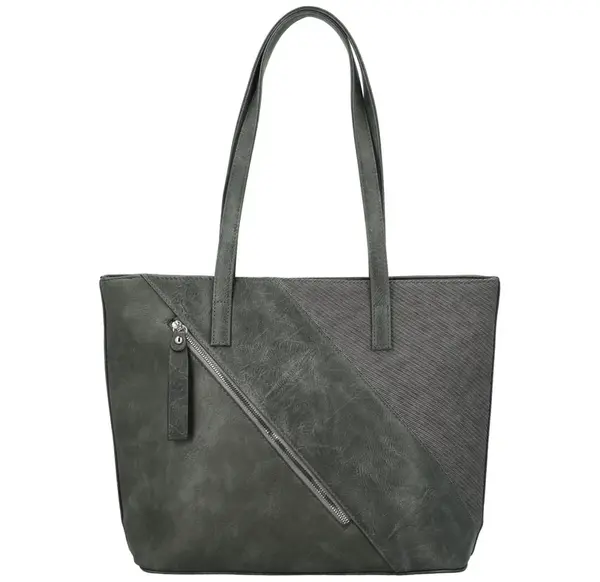 Dámská kabelka na rameno tmavě šedá - Firenze Valdema