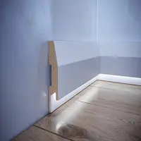 Podlahová lišta MDF Foge LED LB9 bílá polmat