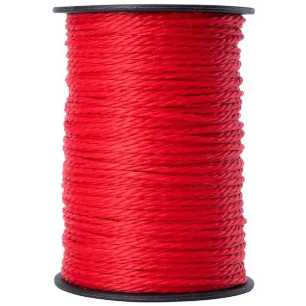 Murársky špagát 50 bm červený