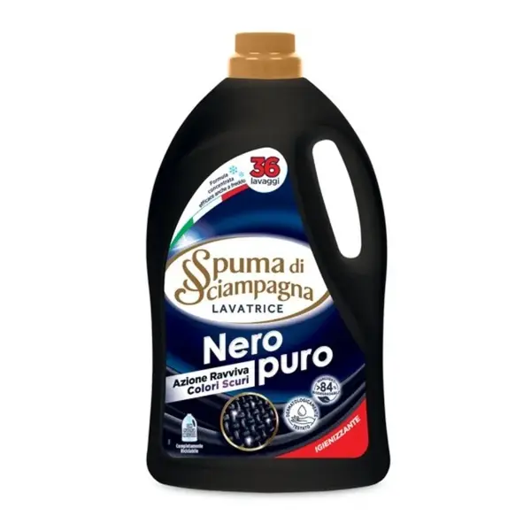 Spuma di Sciampagna prací gel na černé Nero Puro 1620 ml / 36 praní