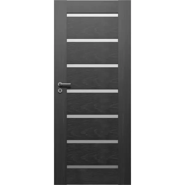 Interiérové dveře Torino 7*7 80P dub antracit  288