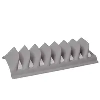 Stojan na taniere sivá Poliprop