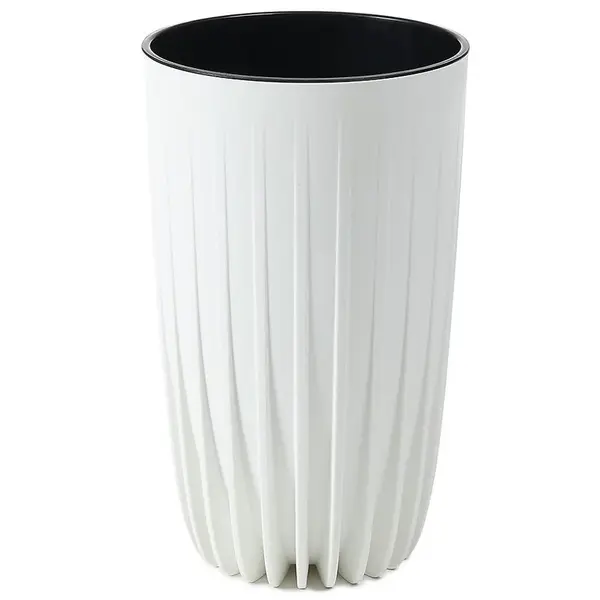 Vysoký kvetináč MIRA 250 biely