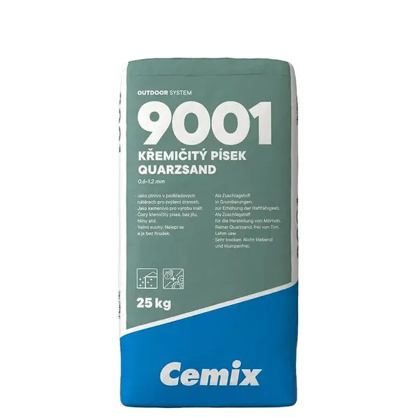 CEMIX Kremičitý piesok 9001 25 kg