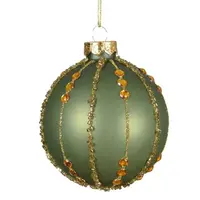 Vianočná sklenená guľa 8 cm mix 9062834