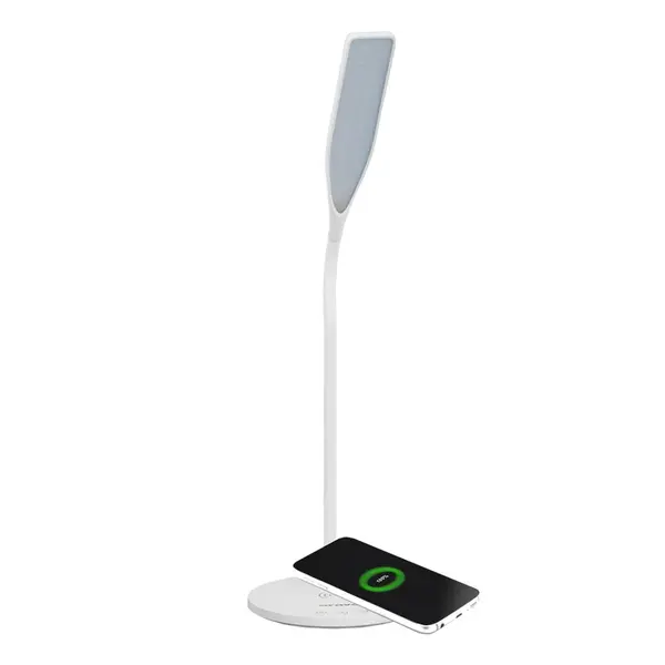 Bezdrátová nabíječka s LED lampou