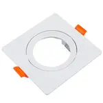 Podhľadové svietidlo GU10 Ventus štvorcové  biele