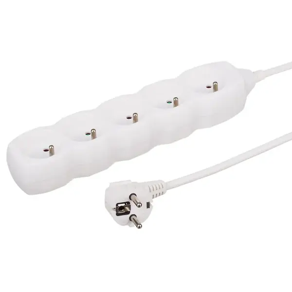 Predlžovací kábel 5G zásuvky 3x1 z/u 3m 34530 biely