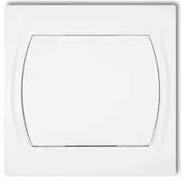 L LWP-1 vypínač jednotlivý biely