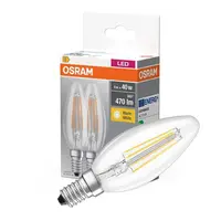 Žiarovka LED Filament 4W/827 E14 Value CLB Klar