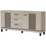 Komoda Mati Mi05 Dub Crem/Čierna