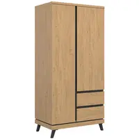 Skriňa Ate At11 Dub/Čierna