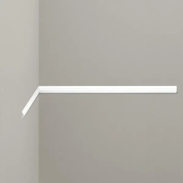 Nástěnná lišta lpc-03–101 bílá mat 2.44m