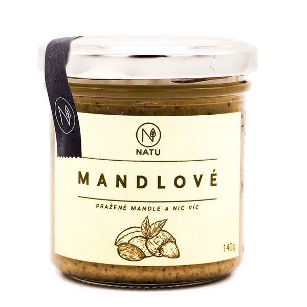 NATU Mandlový krém pražený 140 g