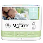 Moltex Pure & Nature Newborn 2-4 kg dětské pleny 22 ks