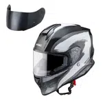 Moto přilba W-TEC Integra Graphic Black-White L (59-60)