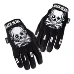 Moto rukavice W-TEC Black Heart Web Skull černá XXL