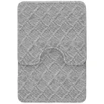 Sada koupelnových koberečků. 2 kusy Luxor světle šedá