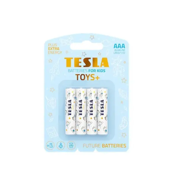 Baterie Tesla AAA Toys Boy LR03 4 ks
